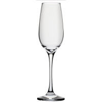 204668 Pasabahce Amber Flute Glass 200ml