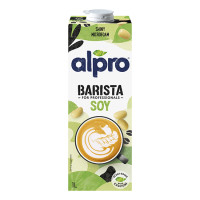 Alpro Drink Barista Soya 1L edge NZ front copy