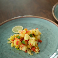 Preserved lemon pot salad  fiji